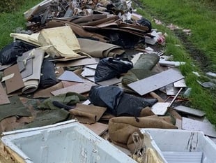 Fly-tipping on the increase in East Hampshire
