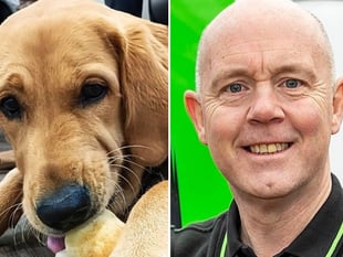 Cleaning firm founder has pedigree chum in Guide Dog Ralph