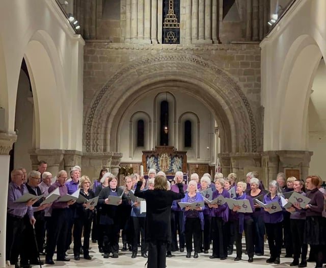 Choir's seasonal concert in St Peter's was a Christmas cracker