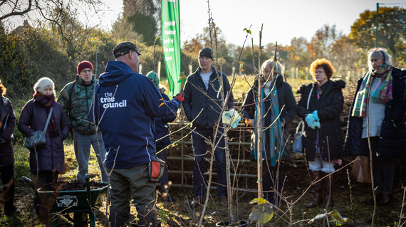 Community unites to plant over 900 trees for a greener future