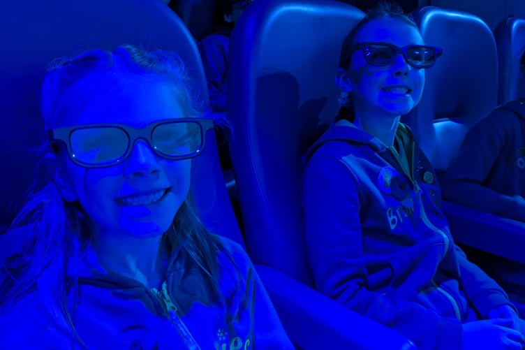 Petersfield Brownies and Guides at the Mary Rose cinema experience