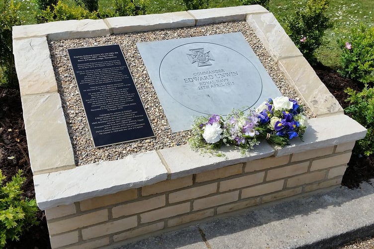 Edward Unwin Victoria Cross Hythe