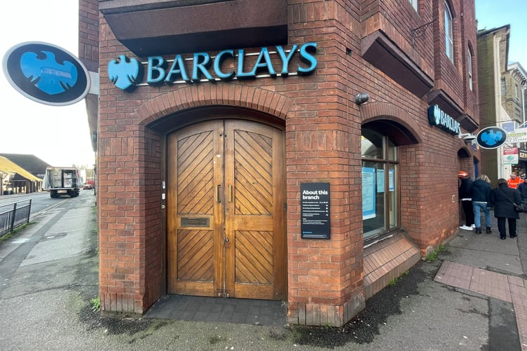 Barclays Bank in The Borough, Farnham
