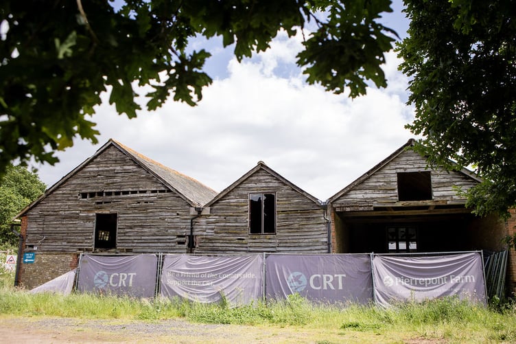CRT Pierrepoint Farm restoration underway