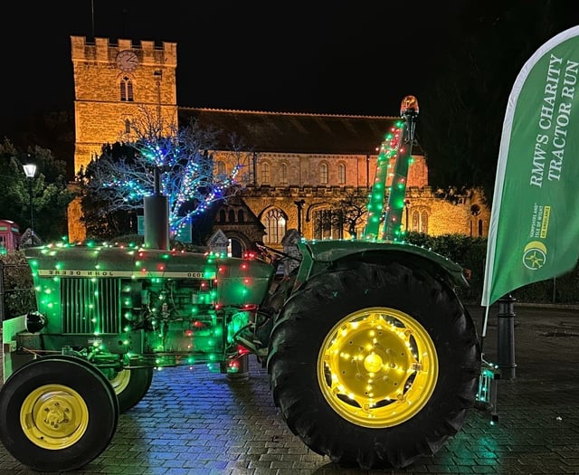 VIDEO: Charity Tractor Run returns to raise money for air ambulance