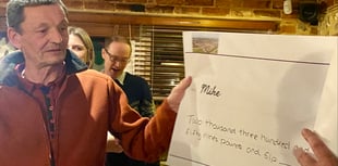 VIDEO: Residents bid a merry farewell to beloved delivery driver 