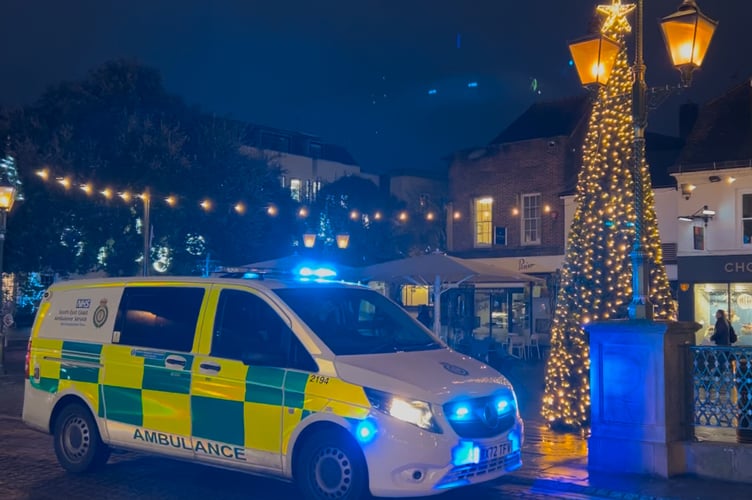 SECAmb staff had an exceptionally busy festive season.