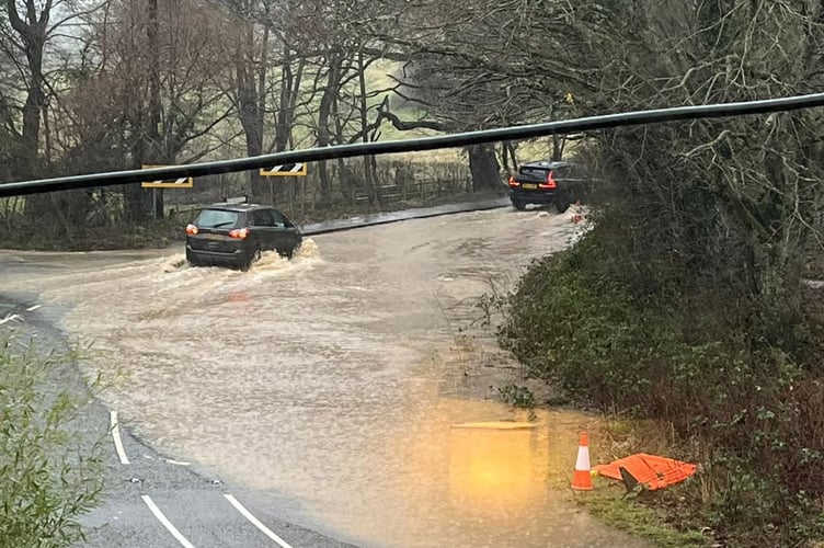 Liphook Road flooding