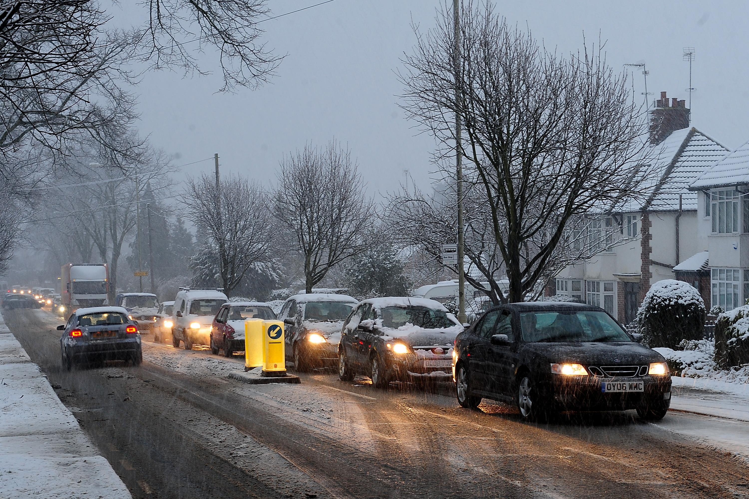 January worst month of the year for casualties on icy roads in Hampshire