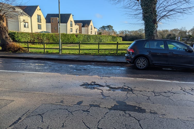 More potholes in Farnham