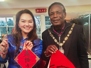 Spectacular Chinese New Year celebrations at Farnham Library