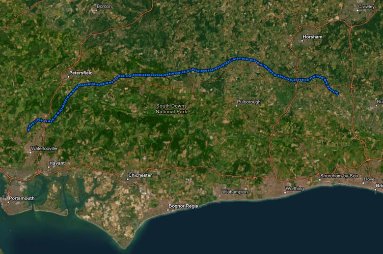 National Grid Lovedean to Bolney overhead line refurbishment