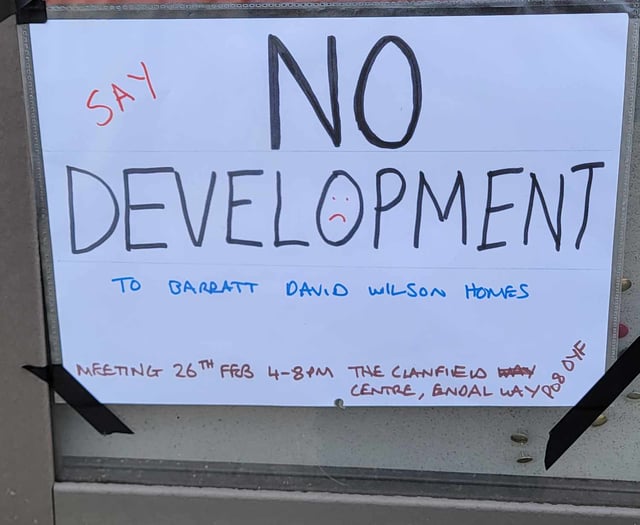 Clanfield residents to discuss concerns over 200-home development plan