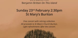 Chill out to a winter-themed concert at St Mary's Buriton