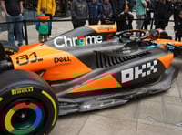 Farnham-based Rodin Motorsport celebrate Lando Norris' F1 world title