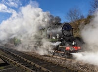WATCH: Shrove Tuesday return for historic Hampshire steam train
