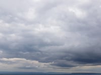 Partly cloudy today with a slight chance of rain, sunny tomorrow