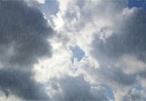 Rainy start: Partly cloudy later, showers tomorrow