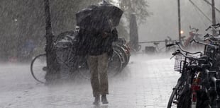 Heavy rain continues today with patchy showers tomorrow
