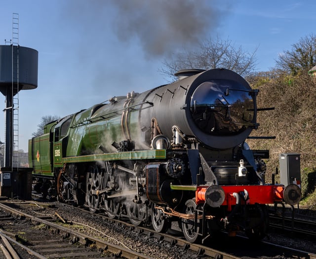 Steam back in time with Watercress Line ride behind Canadian Pacific