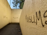 "Upsetting and dreadful" racist graffiti appears on Bordon underpass