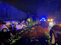 WATCH: Three young people survive after major car crash
