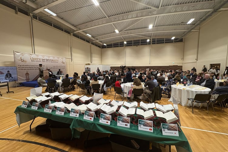 Qurans translated in various languages on display at Unity in Diversity event in Tilford.