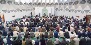 All eyes on Tilford as thousands join leader for Eid sermon