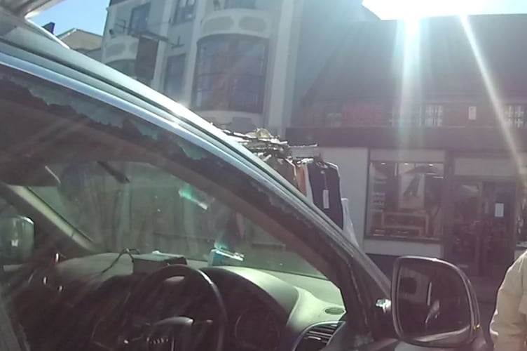Romsey car incident