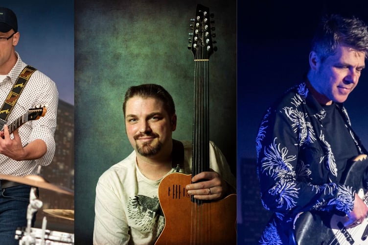 Left to right: Pete Roth, Nicolas Meier, and Stefan Redtenbacher