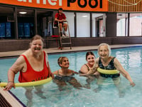 Horndean care home residents with dementia make a splash