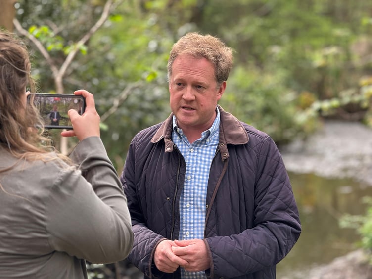 MP Greg Stafford made enquiries into the toxic pollution of the River Wey