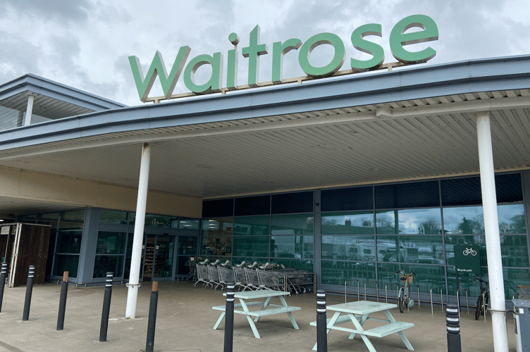Waitrose, Station Road, Alton, April 14th 2025.