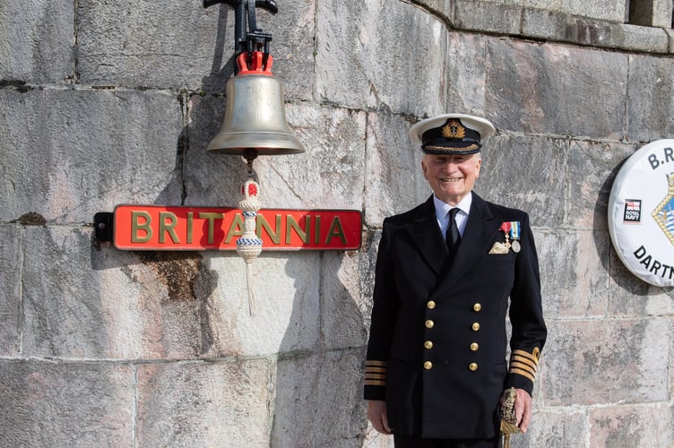 Captain Malcolm Farrow OBE RN. Credit: Crown Copyright.