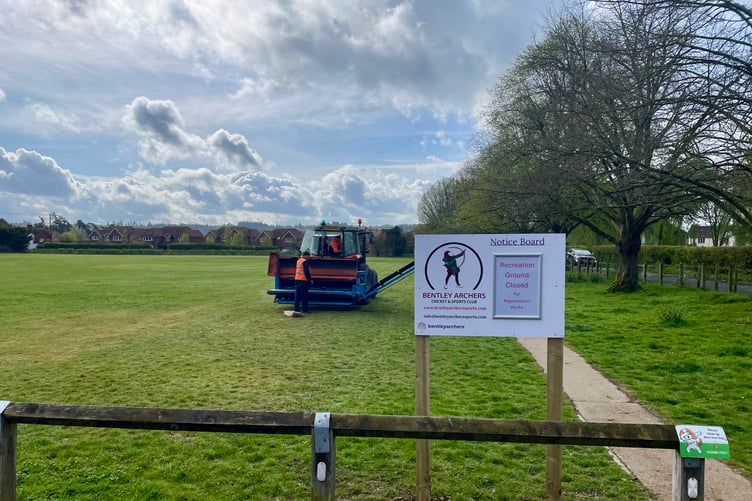 Work begins Bentley Regeneration project, April 14, 2025