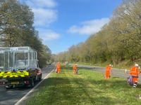 East Hampshire crews' A31 clear-up success
