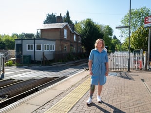 WATCH: Hampshire mum warns of level crossing dangers