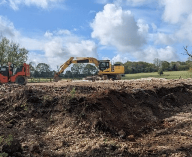 Injunction prevents further development on rural land in Medstead