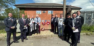 Haslemere memorial honours WWII railway workers