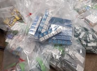 Illegal vapes worth £17,900 seized