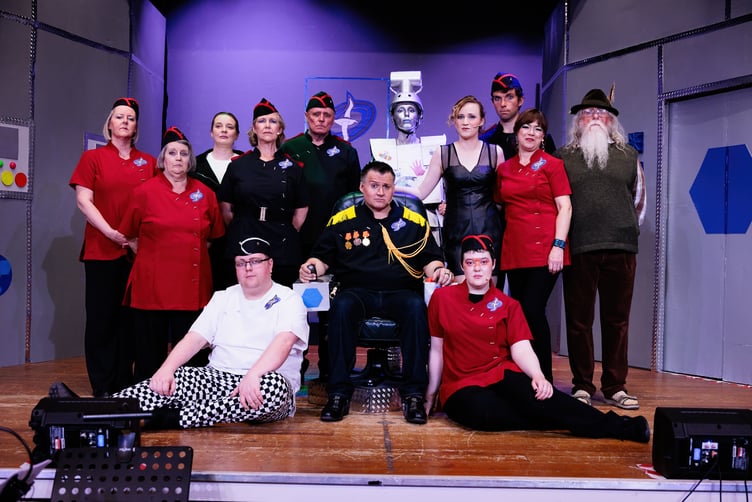 Return To The Forbidden Planet dress rehearsal, Alton Assembly Rooms, May 13th 2025.