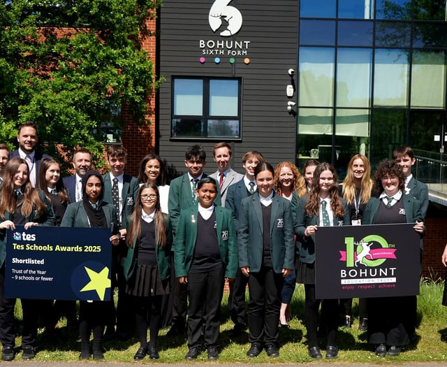 Bohunt-ing for glory as Trust nominated for UK Academy award