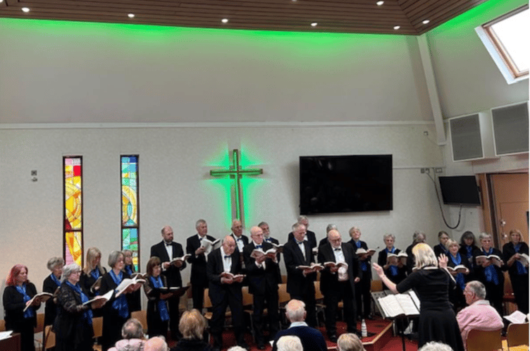 Alton Choral Society, Reflective Music For Good Friday concert, Alton Methodist Church, April 18th 2025.