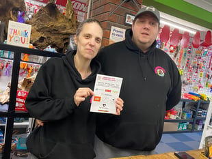Pet shop stars in dog show of support for canine charity