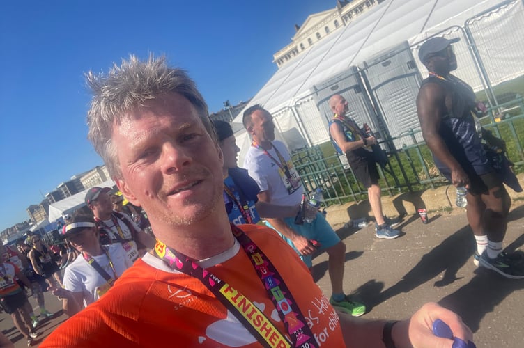 John Lofthouse, Brighton Marathon, April 6th 2025.