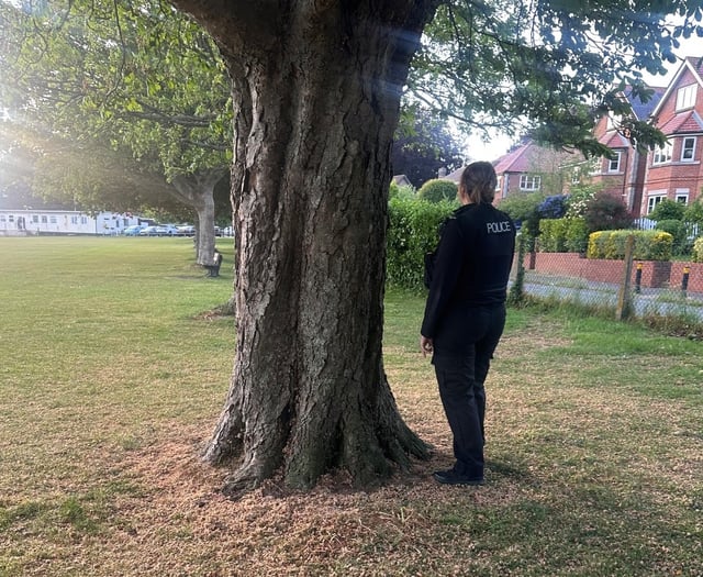 Police take anti-knife crime campaign to schools and parks
