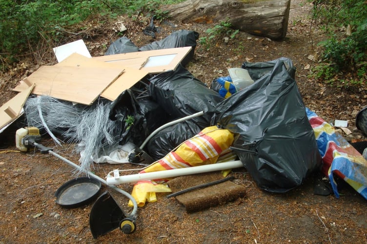 Flytipping Headley EHDC
