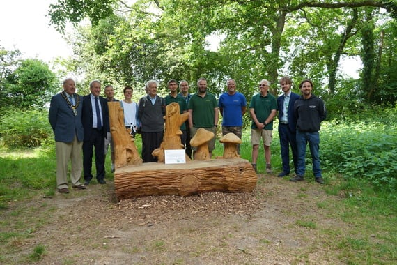 Catherington Lith Sculptures Group Shot