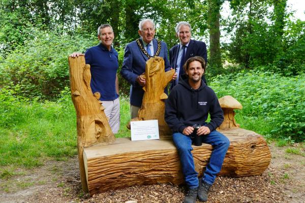 Catherington Lith Tree Sculpture Michael Jones