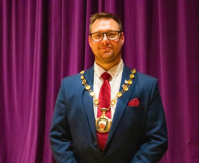 We salute you! Parade Master Chris is new mayor of Petersfield